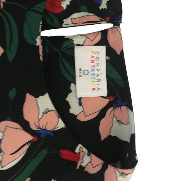 Compañía Fantástica High-Quality Botanical Floral Dress •  • Premium Print - Picture 5 of 16